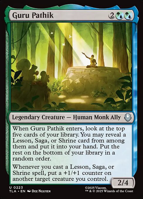 Guru Pathik — NM Foil [Avatar: The Last Airbender]