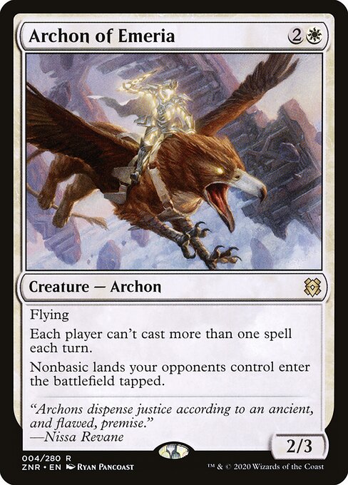 Archon of Emeria — NM [Zendikar Rising]