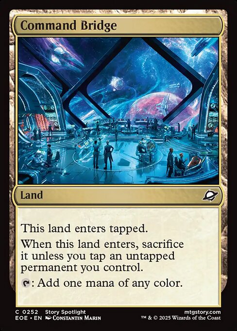Command Bridge — NM Foil [Edge of Eternities]