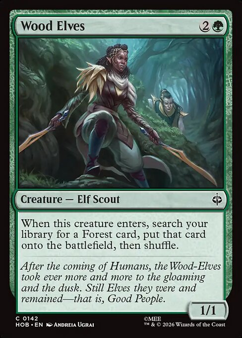 Wood Elves — NM Foil [The Hobbit]