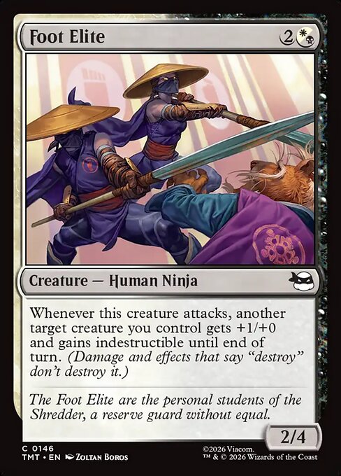 Foot Elite — NM Foil [Teenage Mutant Ninja Turtles]