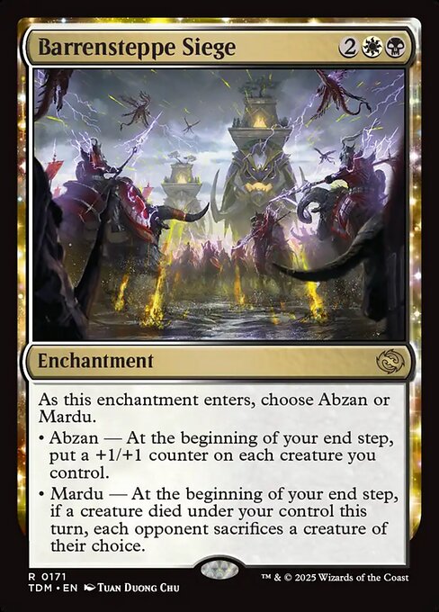 Barrensteppe Siege — NM [Tarkir: Dragonstorm]