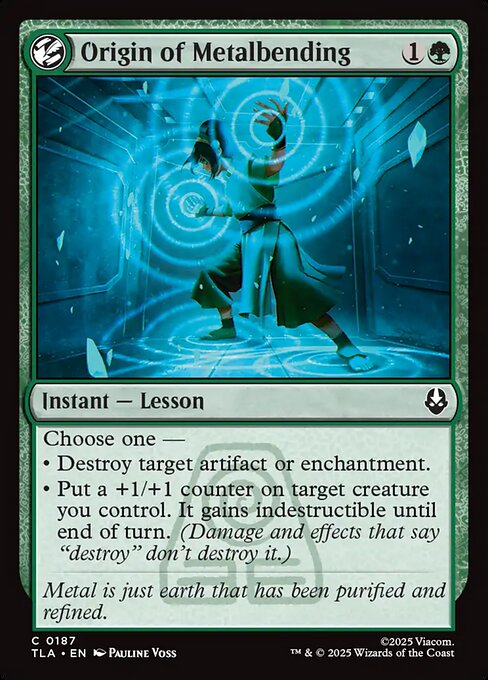 Origin of Metalbending — NM Foil [Avatar: The Last Airbender]