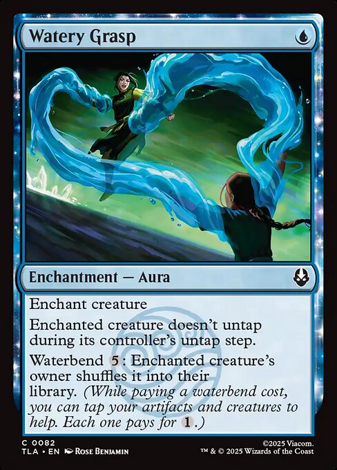 Watery Grasp — NM Foil [Avatar: The Last Airbender]