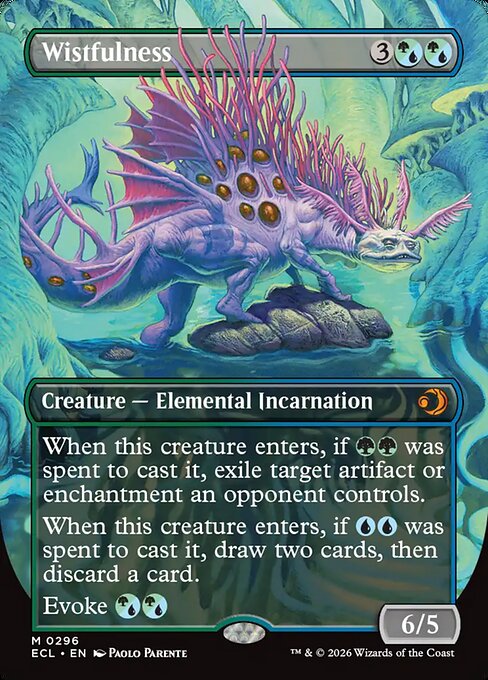 Wistfulness — NM Foil [Lorwyn Eclipsed]