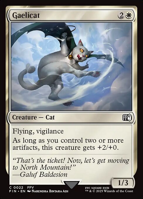 Gaelicat — NM Foil [Final Fantasy]