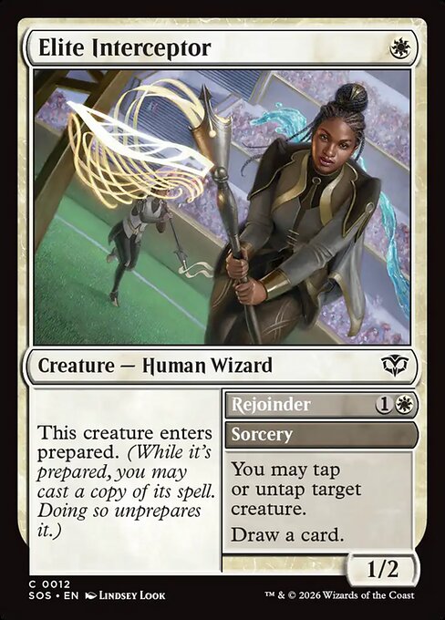 Elite Interceptor // Rejoinder — NM Foil [Secrets of Strixhaven]