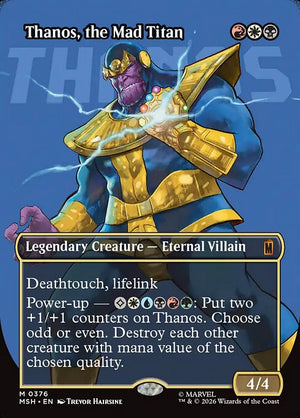 Thanos, the Mad Titan — NM [Marvel Super Heroes]