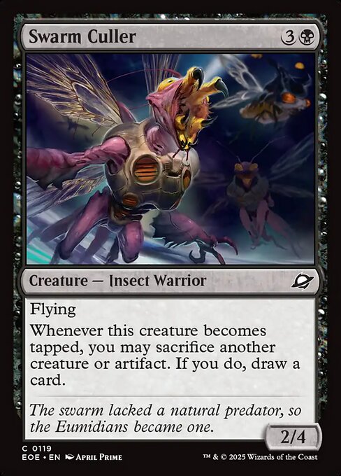 Swarm Culler — NM Foil [Edge of Eternities]