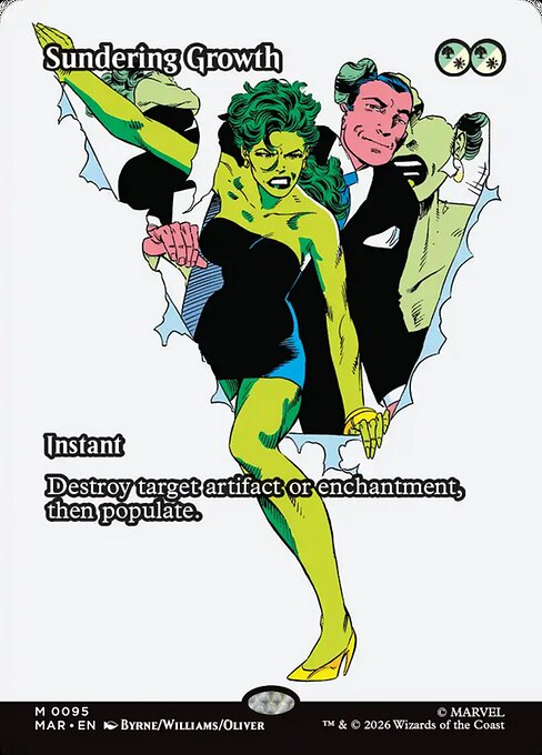 Sundering Growth — NM [Marvel Universe]