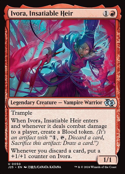 Ivora, Insatiable Heir — NM [Foundations Jumpstart]
