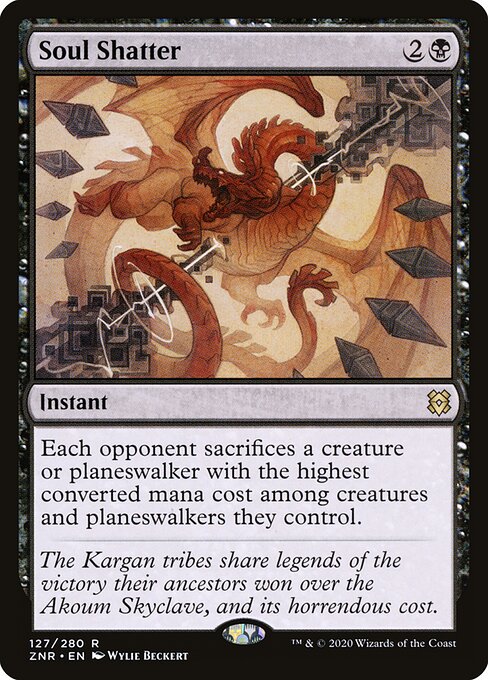 Soul Shatter — NM [Zendikar Rising]
