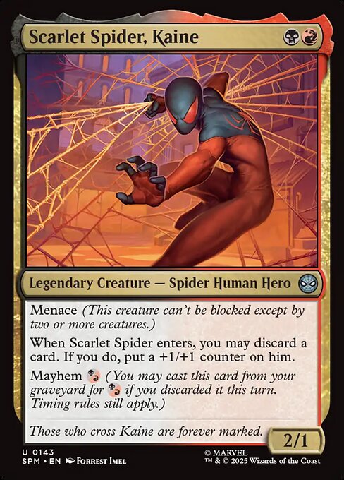 Scarlet Spider, Kaine — NM Foil [Marvel's Spider-Man]