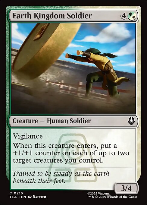 Earth Kingdom Soldier — NM Foil [Avatar: The Last Airbender]