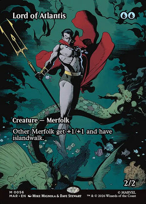 Lord of Atlantis — NM Foil [Marvel Universe]