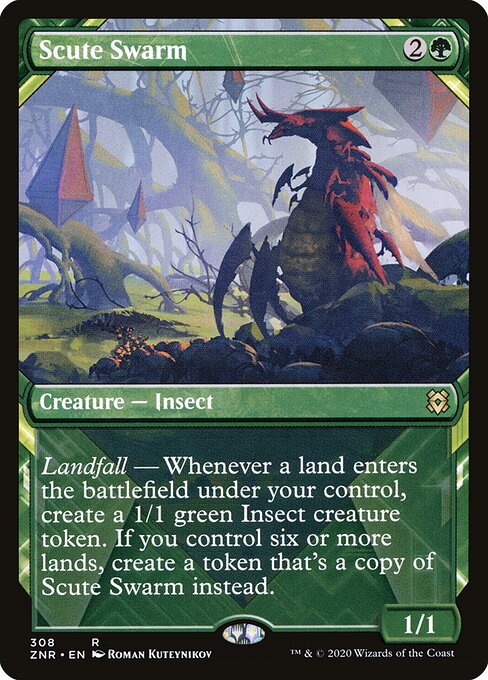 Scute Swarm — NM [Zendikar Rising]