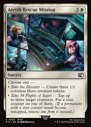 Aerith Rescue Mission — NM Foil [Final Fantasy]