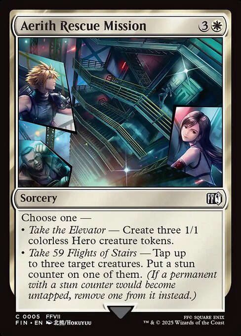 Aerith Rescue Mission — NM Foil [Final Fantasy]