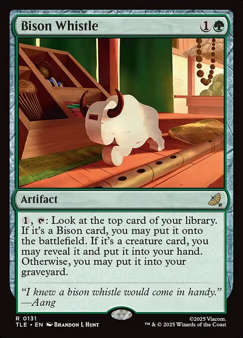 Bison Whistle — NM [Avatar: The Last Airbender Eternal]