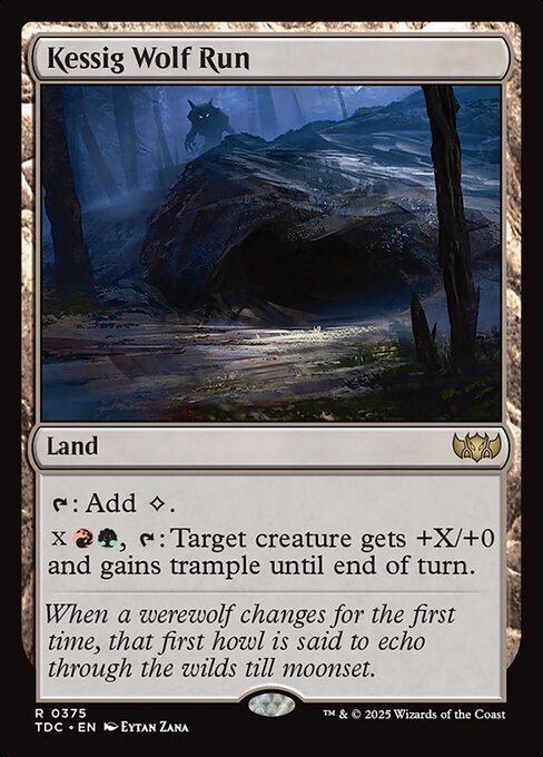Kessig Wolf Run — NM [Tarkir: Dragonstorm Commander]