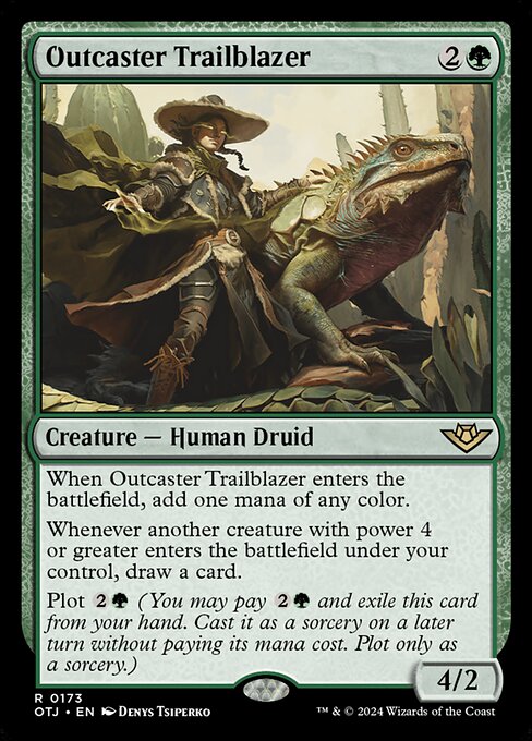 Outcaster Trailblazer — NM [Outlaws of Thunder Junction]