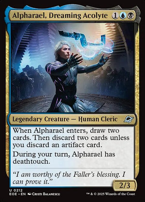 Alpharael, Dreaming Acolyte — NM Foil [Edge of Eternities]