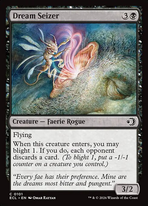 Dream Seizer — NM Foil [Lorwyn Eclipsed #101]