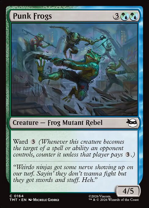 Punk Frogs — NM Foil [Teenage Mutant Ninja Turtles]