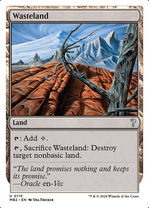 Wasteland — NM [Mystery Booster 2]