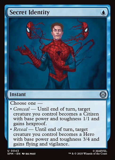 Secret Identity — NM Foil [Marvel's Spider-Man]