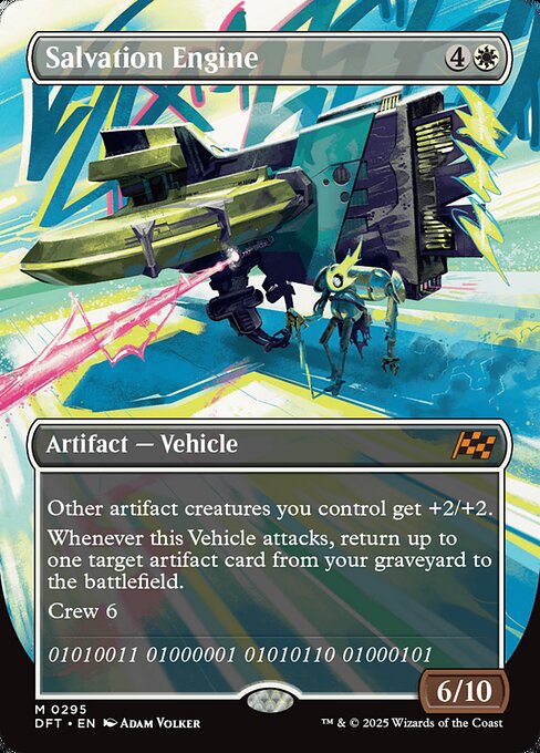 Salvation Engine — NM Foil [Aetherdrift]