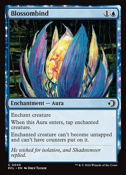 Blossombind — NM Foil [Lorwyn Eclipsed #45]