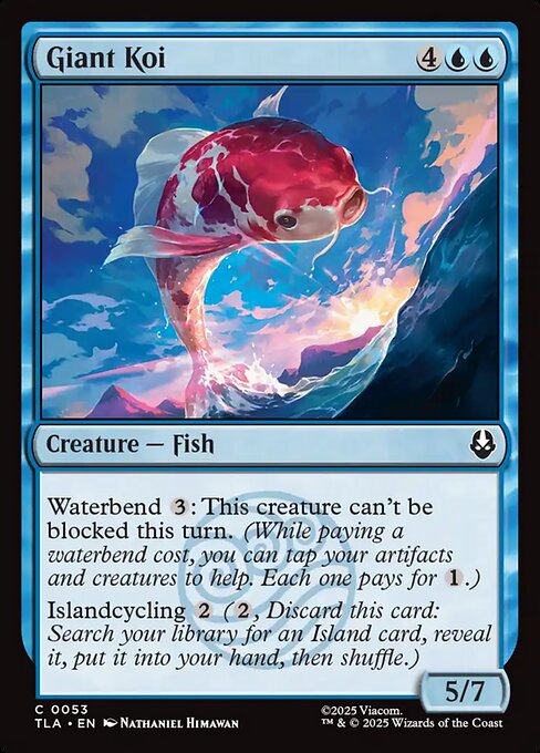 Giant Koi — NM Foil [Avatar: The Last Airbender]
