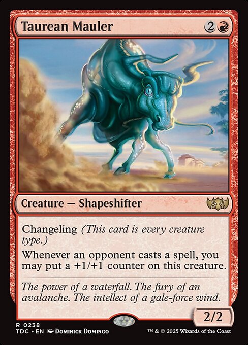Taurean Mauler — NM [Tarkir: Dragonstorm Commander]