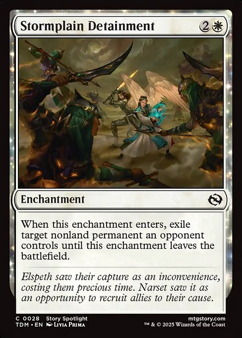 Stormplain Detainment — NM Foil [Tarkir: Dragonstorm]