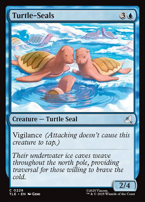 Turtle-Seals — NM Foil [Avatar: The Last Airbender Eternal]