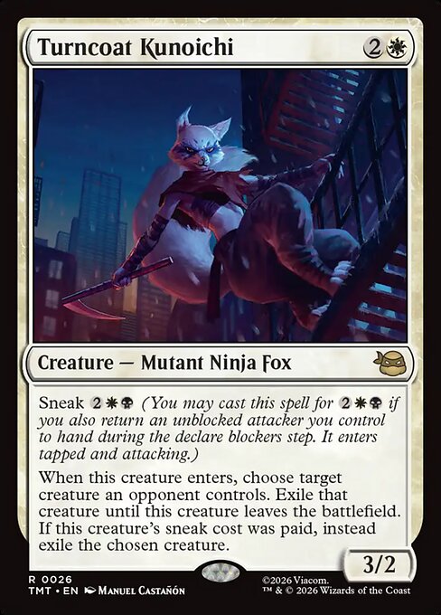 Turncoat Kunoichi — NM [Teenage Mutant Ninja Turtles]