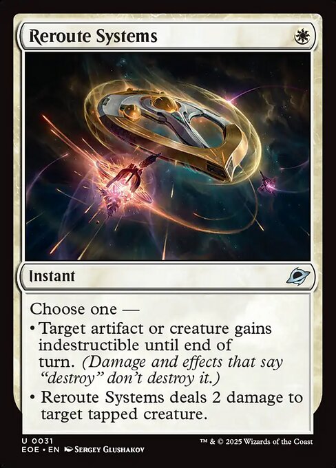 Reroute Systems — NM Foil [Edge of Eternities]
