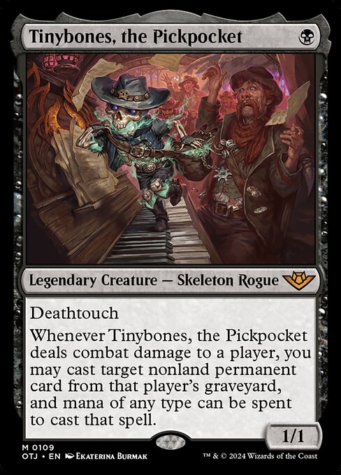 Tinybones, the Pickpocket — NM [Outlaws of Thunder Junction]