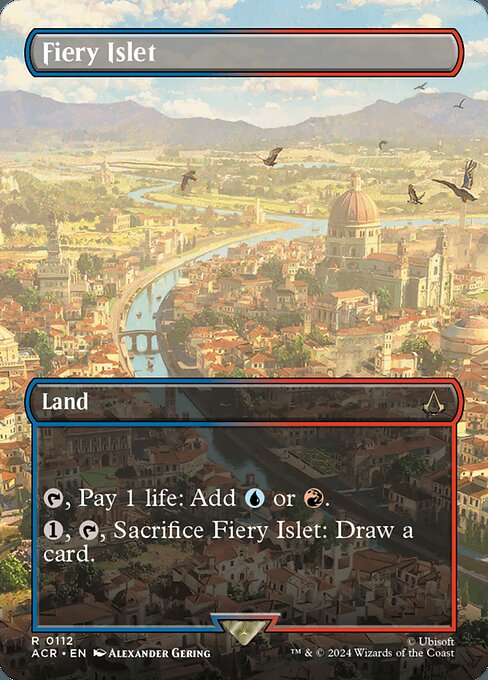 Fiery Islet — NM Foil [Assassin's Creed]
