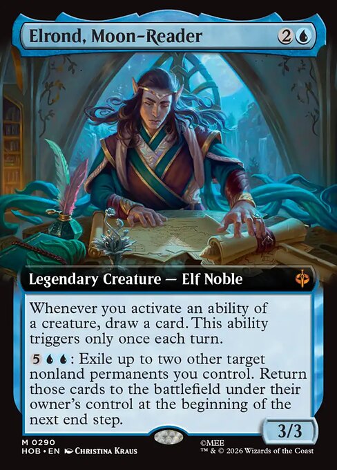 Elrond, Moon-Reader — NM [The Hobbit]