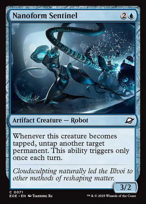 Nanoform Sentinel — NM Foil [Edge of Eternities]