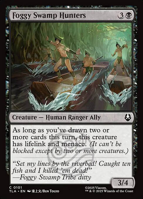 Foggy Swamp Hunters — NM Foil [Avatar: The Last Airbender]
