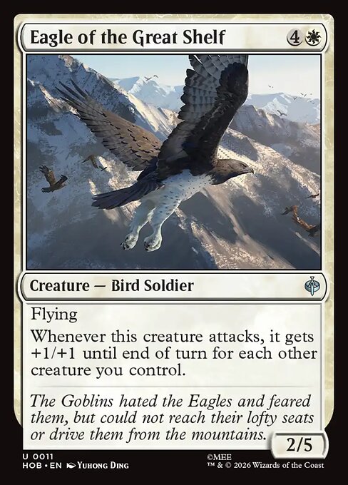 Eagle of the Great Shelf — NM Foil [The Hobbit]