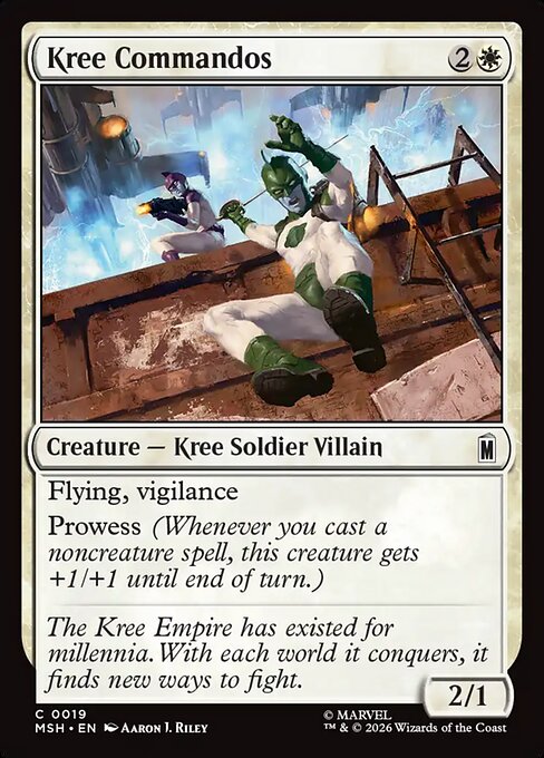 Kree Commandos — NM Foil [Marvel Super Heroes]