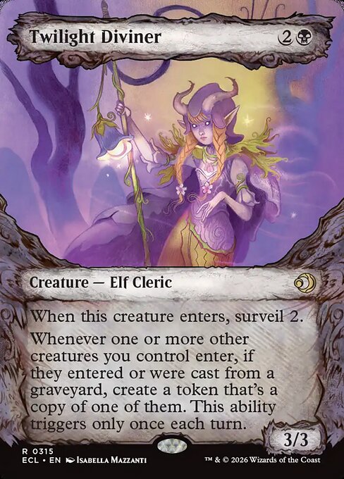 Twilight Diviner — NM [Lorwyn Eclipsed]