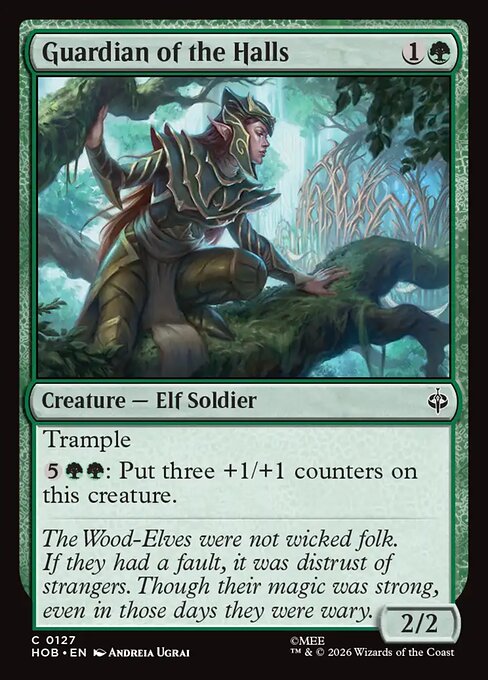 Guardian of the Halls — NM Foil [The Hobbit]