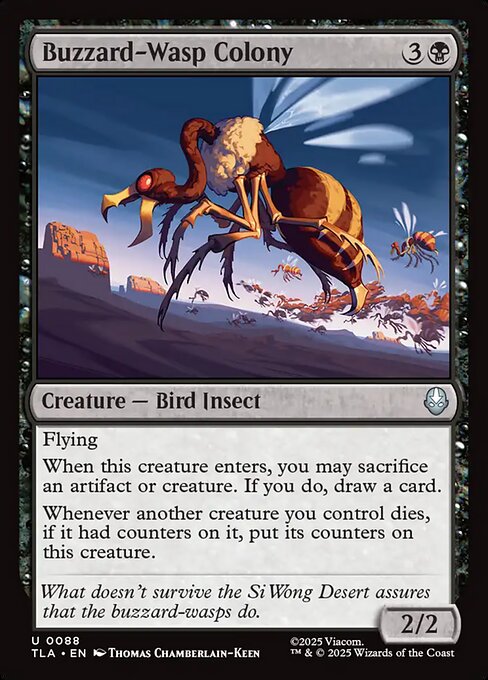 Buzzard-Wasp Colony — NM Foil [Avatar: The Last Airbender]