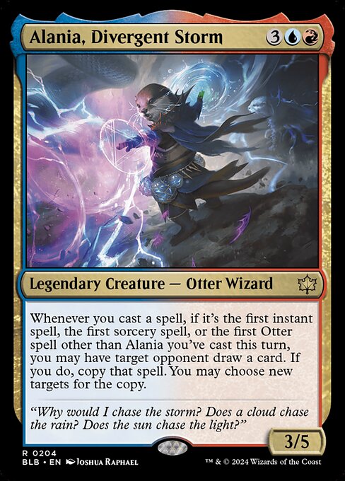 Alania, Divergent Storm — NM [Bloomburrow]