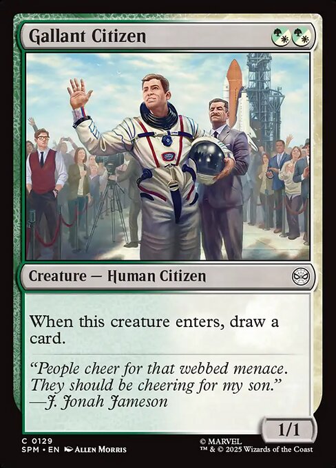 Gallant Citizen — NM Foil [Marvel's Spider-Man]